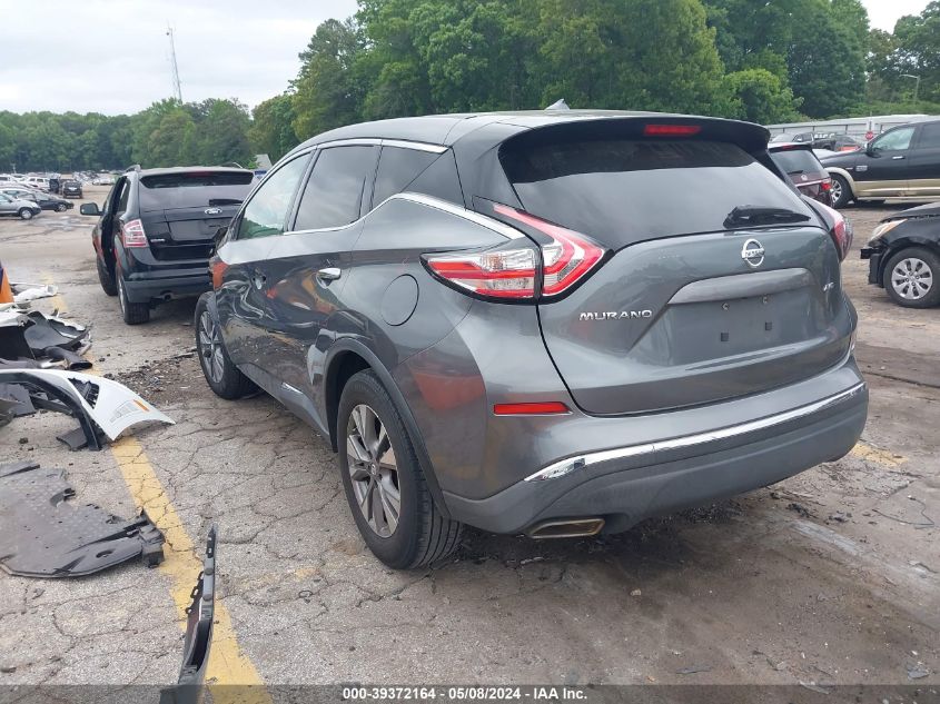 2016 Nissan Murano S VIN: 5N1AZ2MH6GN103082 Lot: 39372164