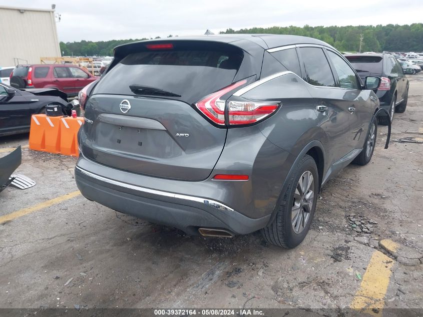 2016 Nissan Murano S VIN: 5N1AZ2MH6GN103082 Lot: 39372164