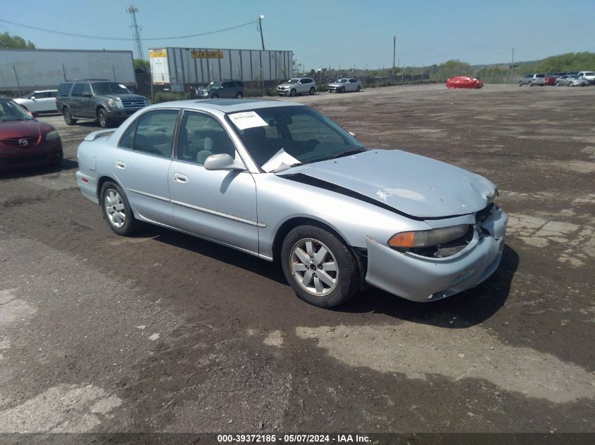 1998 Mitsubishi Galant Es/Ls VIN: 4A3AJ56G7WE014845 Lot: 39372185