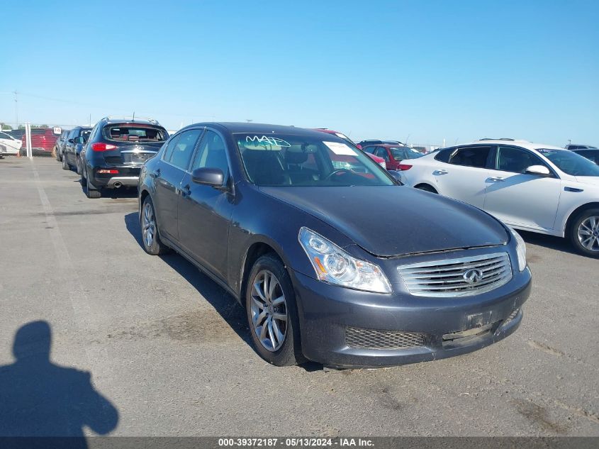 2007 Infiniti G35X VIN: JNKBV61F67M802294 Lot: 39372187