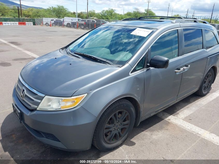 2012 Honda Odyssey Ex-L VIN: 5FNRL5H61CB114454 Lot: 39372199