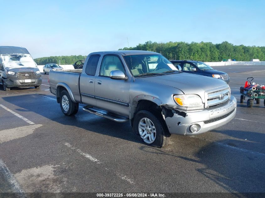 2005 Toyota Tundra Sr5 V8 VIN: 5TBBT441X5S458376 Lot: 39372225