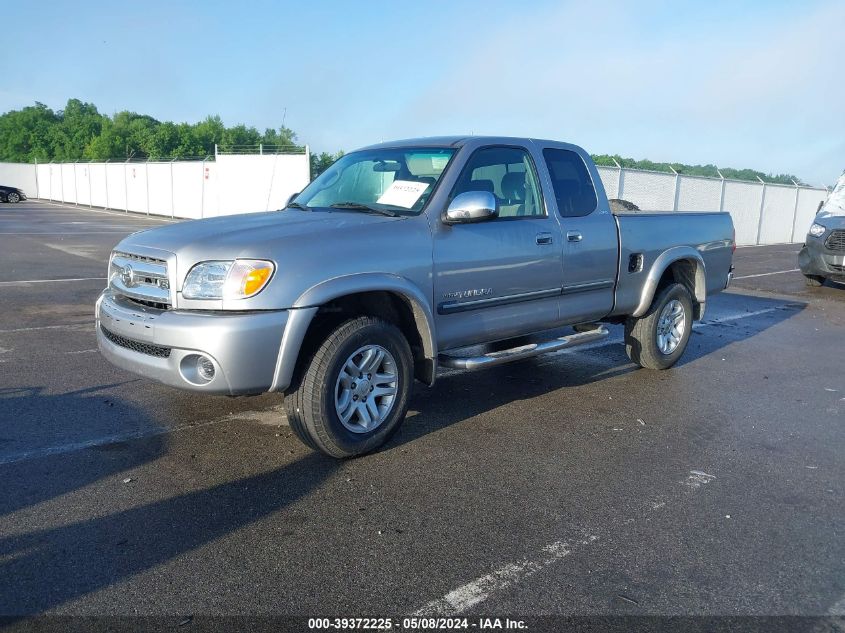 2005 Toyota Tundra Sr5 V8 VIN: 5TBBT441X5S458376 Lot: 39372225