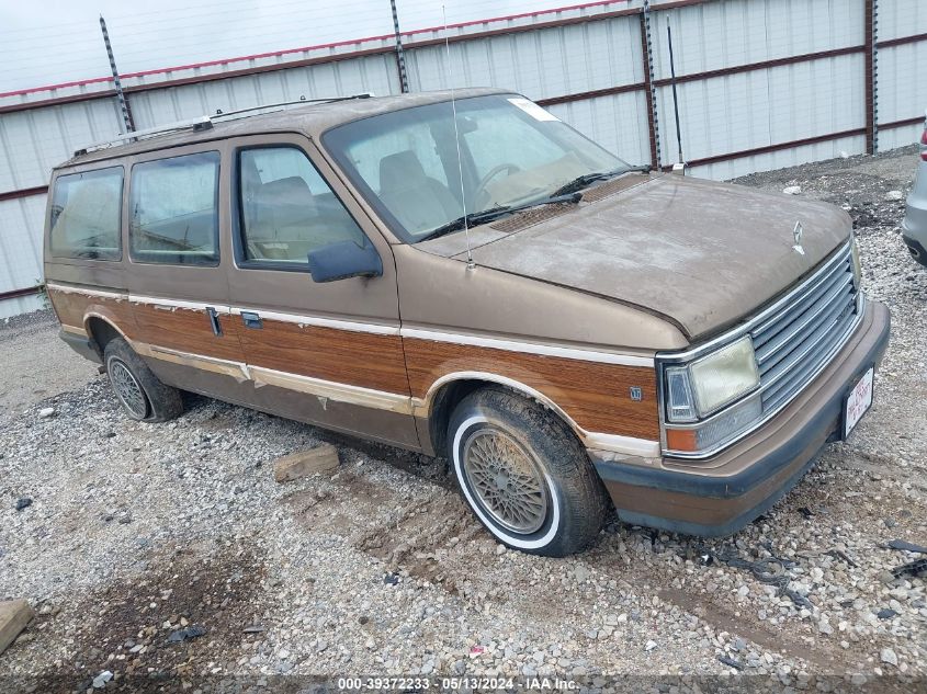 1990 Plymouth Grand Voyager Le VIN: 1P4FH54R8LX294084 Lot: 39372233