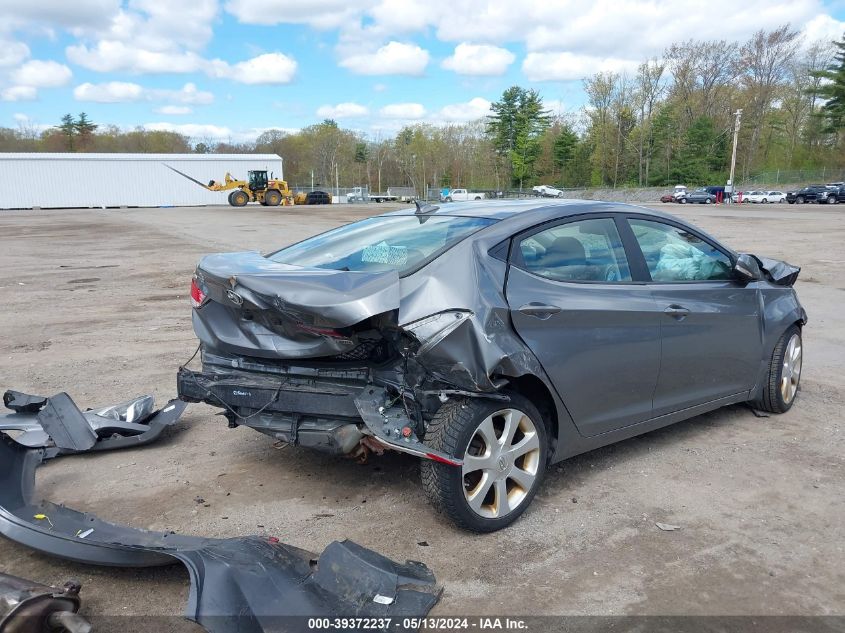 2013 Hyundai Elantra Gls/Limited VIN: 5NPDH4AE4DH250748 Lot: 39372237