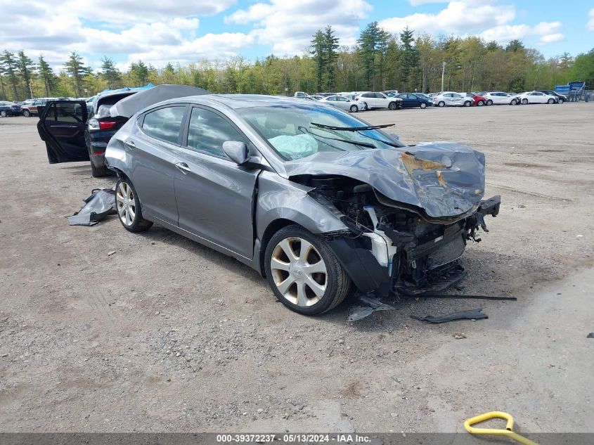 2013 Hyundai Elantra Gls/Limited VIN: 5NPDH4AE4DH250748 Lot: 39372237