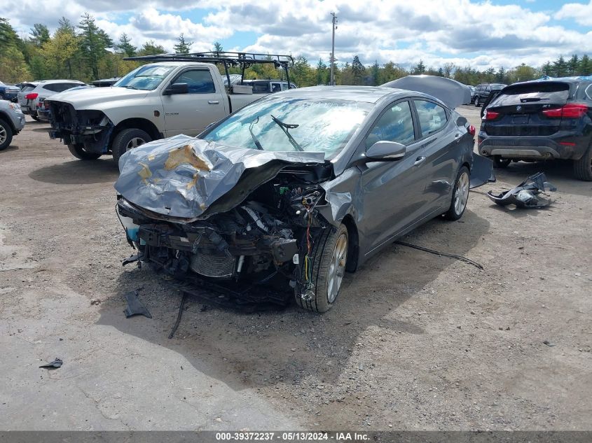 2013 Hyundai Elantra Gls/Limited VIN: 5NPDH4AE4DH250748 Lot: 39372237