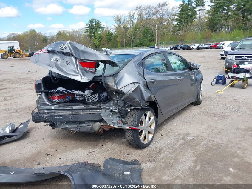 2013 Hyundai Elantra Gls/Limited VIN: 5NPDH4AE4DH250748 Lot: 39372237