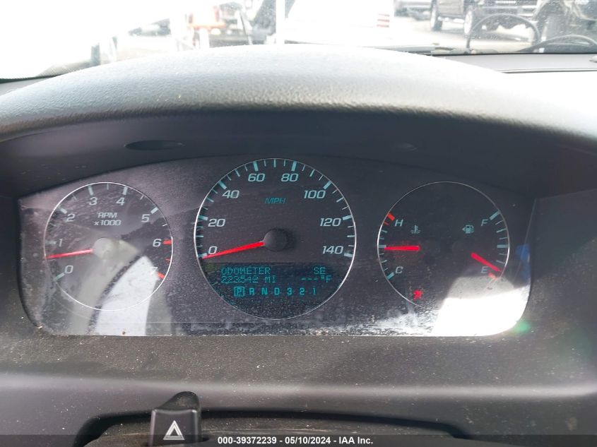 2011 Chevrolet Impala Lt VIN: 2G1WB5EK0B1184142 Lot: 39372239