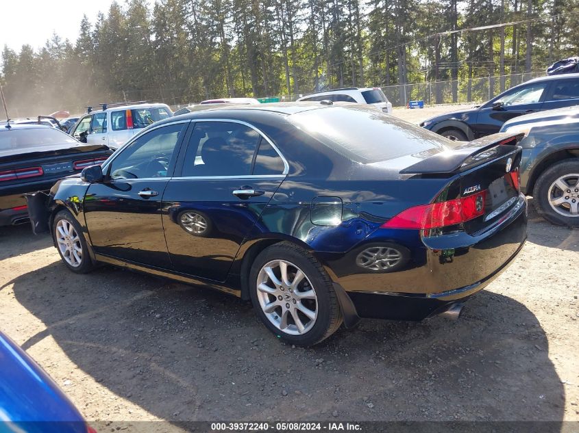 2007 Acura Tsx VIN: JH4CL96947C022072 Lot: 39372240