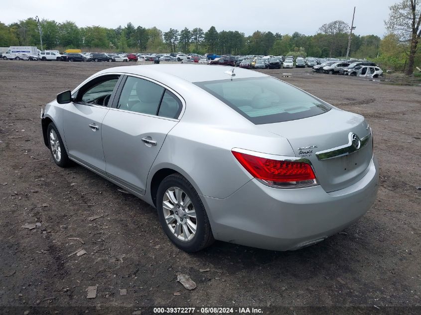 2012 Buick Lacrosse Convenience Group VIN: 1G4GB5E34CF177589 Lot: 39372277