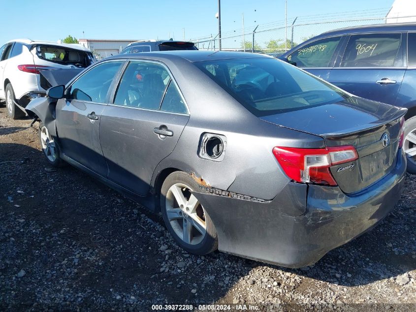 2012 Toyota Camry Se VIN: 4T1BF1FKXCU013630 Lot: 39372288