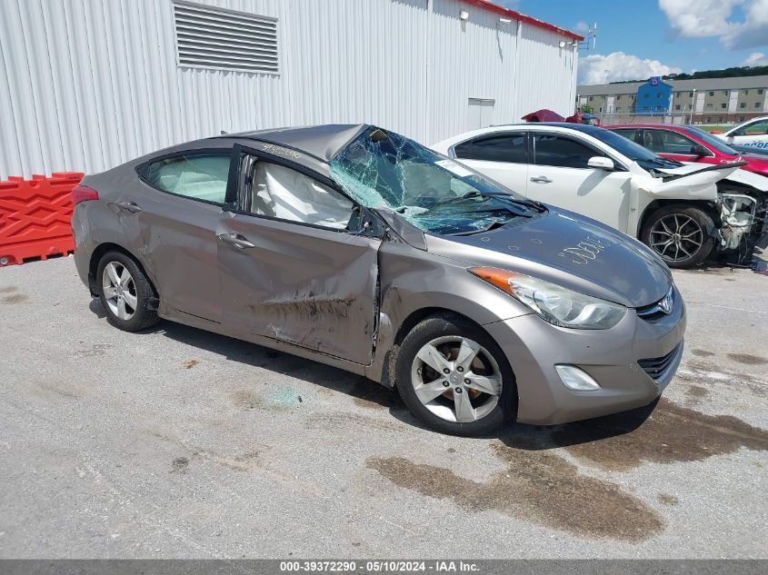 2012 Hyundai Elantra Gls VIN: 5NPDH4AE3CH143575 Lot: 39372290