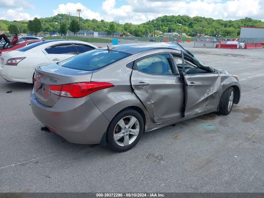 2012 Hyundai Elantra Gls VIN: 5NPDH4AE3CH143575 Lot: 39372290