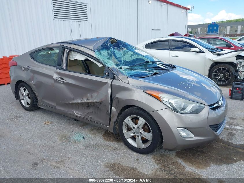 2012 Hyundai Elantra Gls VIN: 5NPDH4AE3CH143575 Lot: 39372290