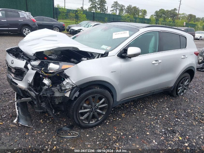 2020 Kia Sportage S VIN: KNDP6CAC4L7745806 Lot: 39372295