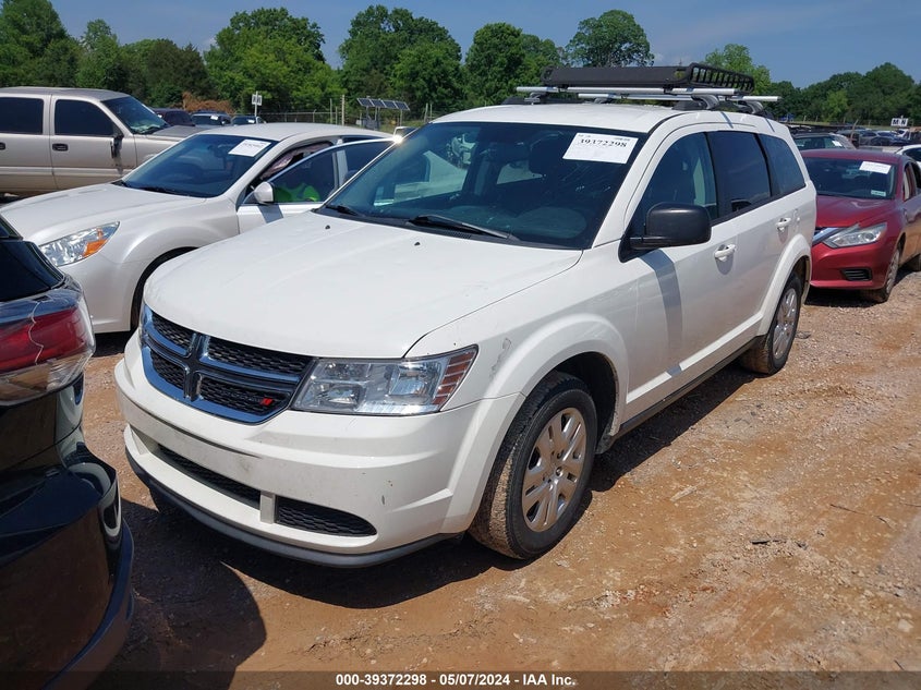 VIN 3C4PDCAB7HT562013 2017 DODGE JOURNEY SE