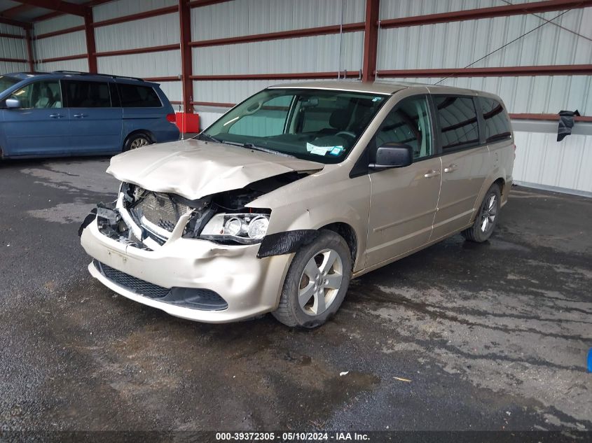 2013 Dodge Grand Caravan Se VIN: 2C4RDGBG1DR735404 Lot: 39372305