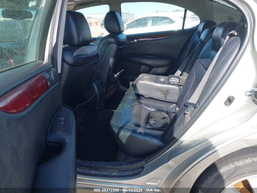 2004 Lexus Es 330 VIN: JTHBA30G745052107 Lot: 39372308