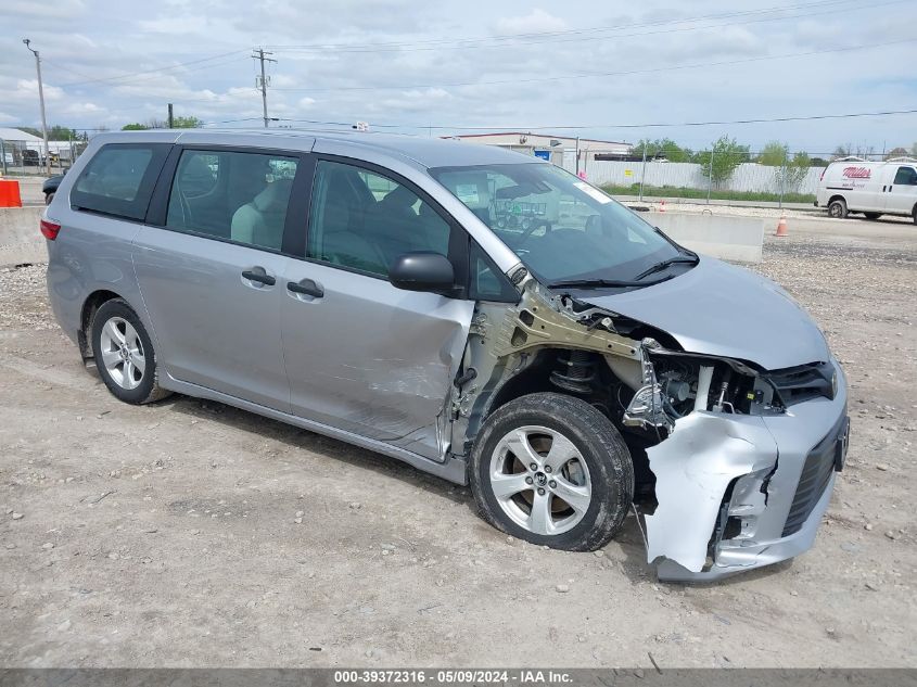 2018 Toyota Sienna L 7 Passenger VIN: 5TDZZ3DC2JS917975 Lot: 39372316