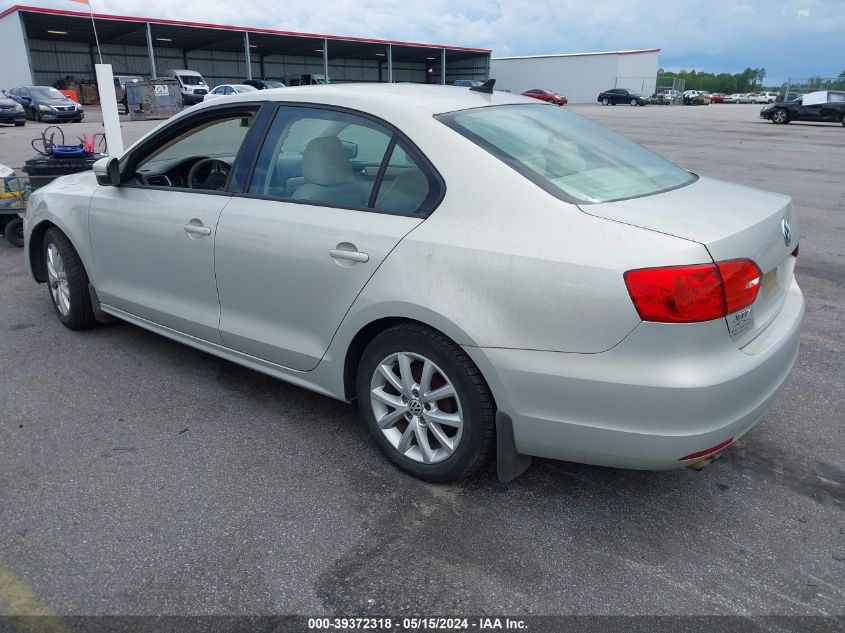 2012 Volkswagen Jetta 2.5L Se VIN: 3VWDP7AJ3CM074671 Lot: 39372318