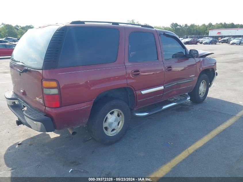 2003 GMC Yukon Sle VIN: 1GKEC13V93J276660 Lot: 39372328