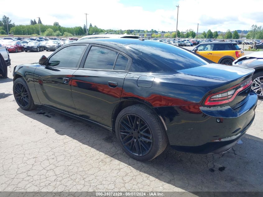 2016 Dodge Charger Se VIN: 2C3CDXBG8GH115024 Lot: 39372329