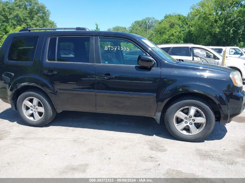2010 Honda Pilot Exl VIN: 5FNYF4H59AB012949 Lot: 39372333