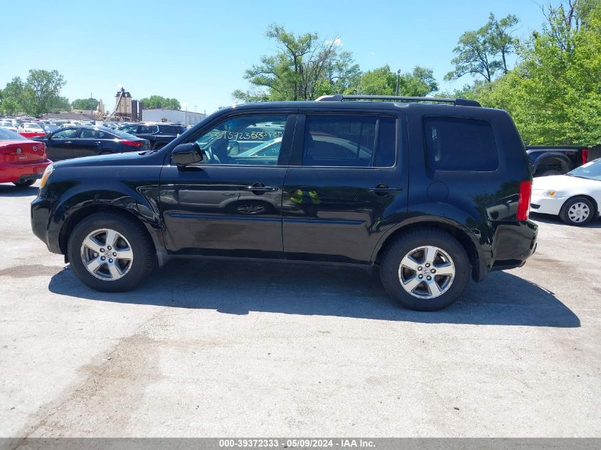 2010 Honda Pilot Exl VIN: 5FNYF4H59AB012949 Lot: 39372333