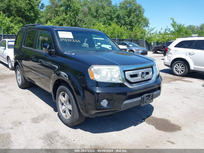 2010 Honda Pilot Exl VIN: 5FNYF4H59AB012949 Lot: 39372333