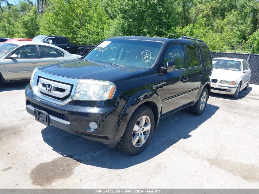 2010 Honda Pilot Exl VIN: 5FNYF4H59AB012949 Lot: 39372333