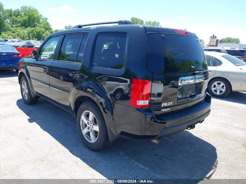 2010 Honda Pilot Exl VIN: 5FNYF4H59AB012949 Lot: 39372333