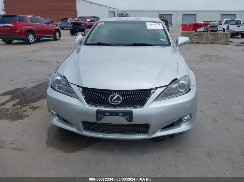 2012 Lexus Is 350C VIN: JTHFE2C22C2508515 Lot: 39372334