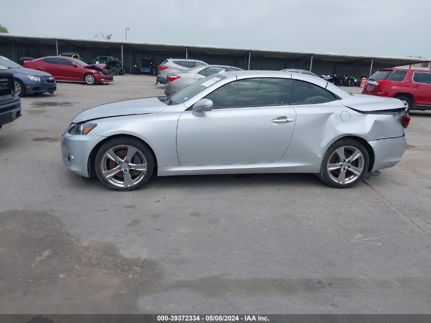 JTHFE2C22C2508515 2012 Lexus Is 350C