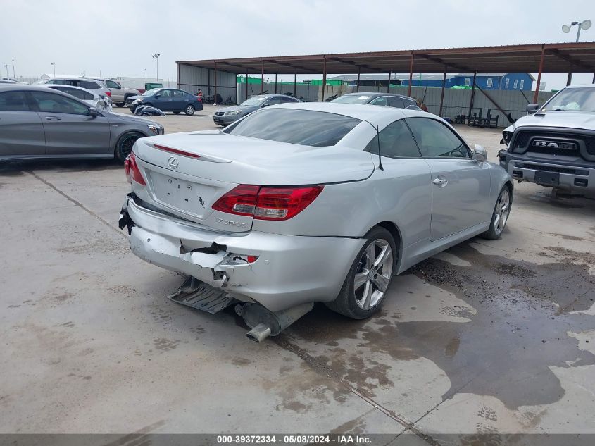 2012 Lexus Is 350C VIN: JTHFE2C22C2508515 Lot: 39372334