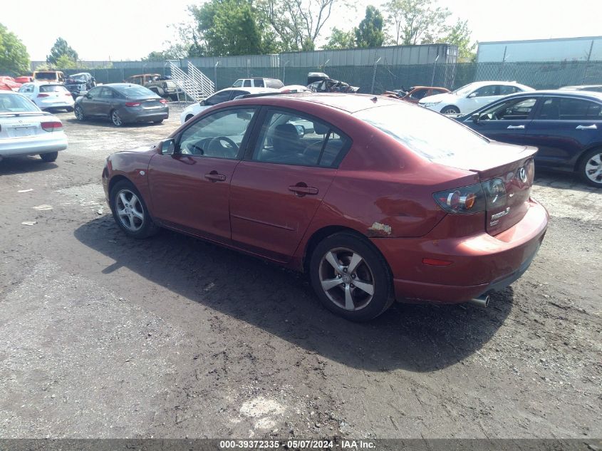 2006 Mazda Mazda3 S VIN: JM1BK124761466777 Lot: 39372335