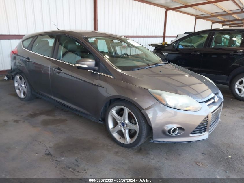 2013 Ford Focus Titanium VIN: 1FADP3N23DL369485 Lot: 39372339