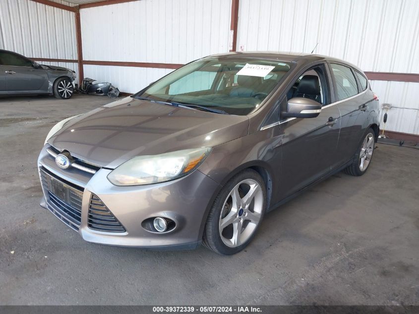 2013 Ford Focus Titanium VIN: 1FADP3N23DL369485 Lot: 39372339