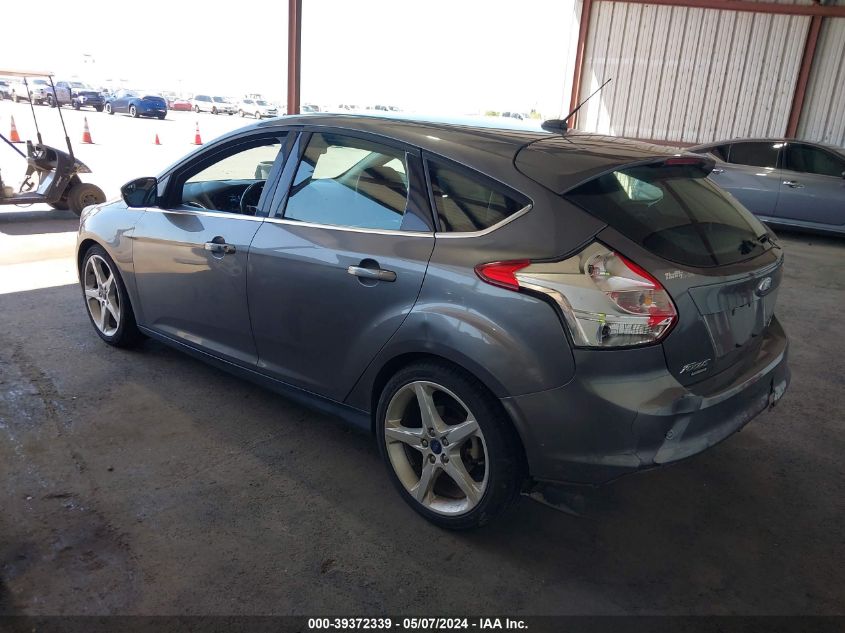 2013 Ford Focus Titanium VIN: 1FADP3N23DL369485 Lot: 39372339