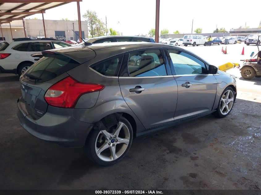 2013 Ford Focus Titanium VIN: 1FADP3N23DL369485 Lot: 39372339