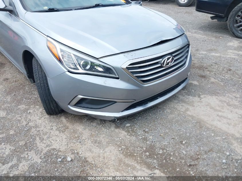 2017 Hyundai Sonata VIN: 5NPE24AF0HH587650 Lot: 39372346