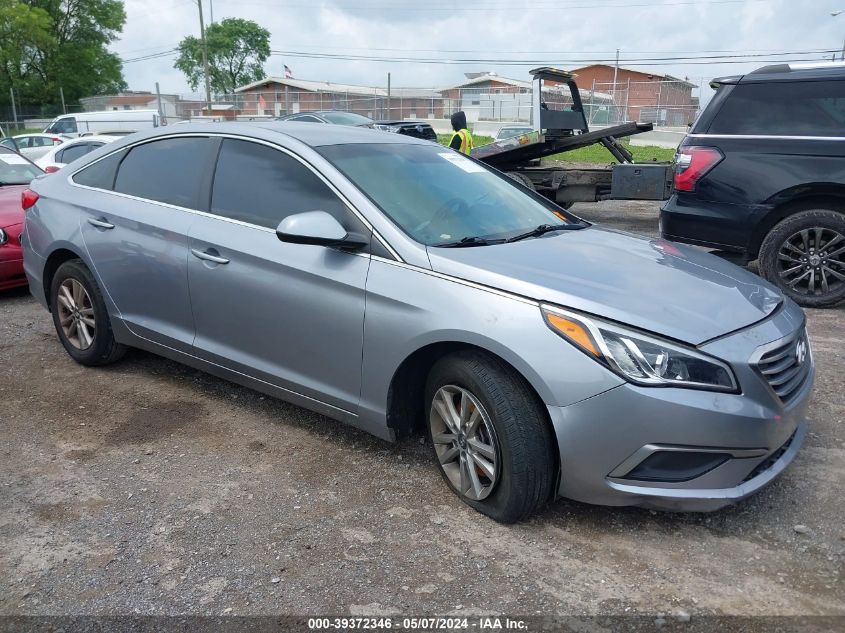 2017 Hyundai Sonata VIN: 5NPE24AF0HH587650 Lot: 39372346