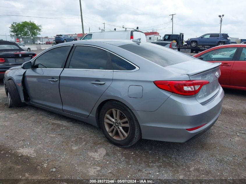 2017 Hyundai Sonata VIN: 5NPE24AF0HH587650 Lot: 39372346