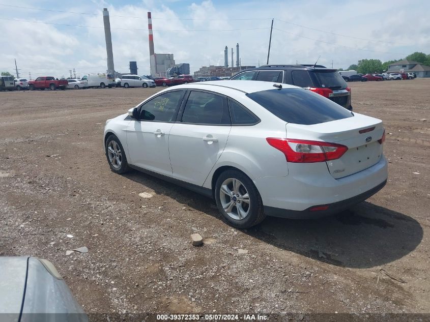 2014 Ford Focus Se VIN: 1FADP3F25EL395487 Lot: 39372353