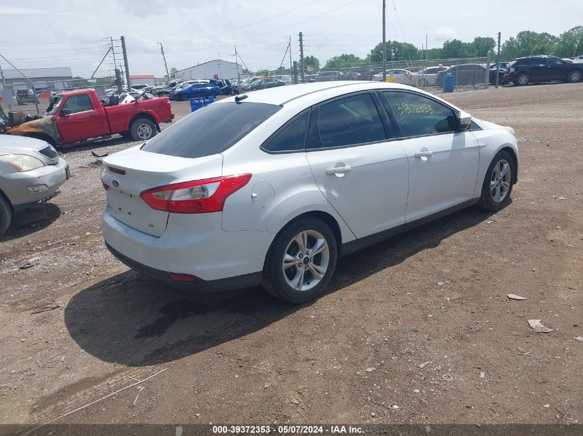 2014 Ford Focus Se VIN: 1FADP3F25EL395487 Lot: 39372353