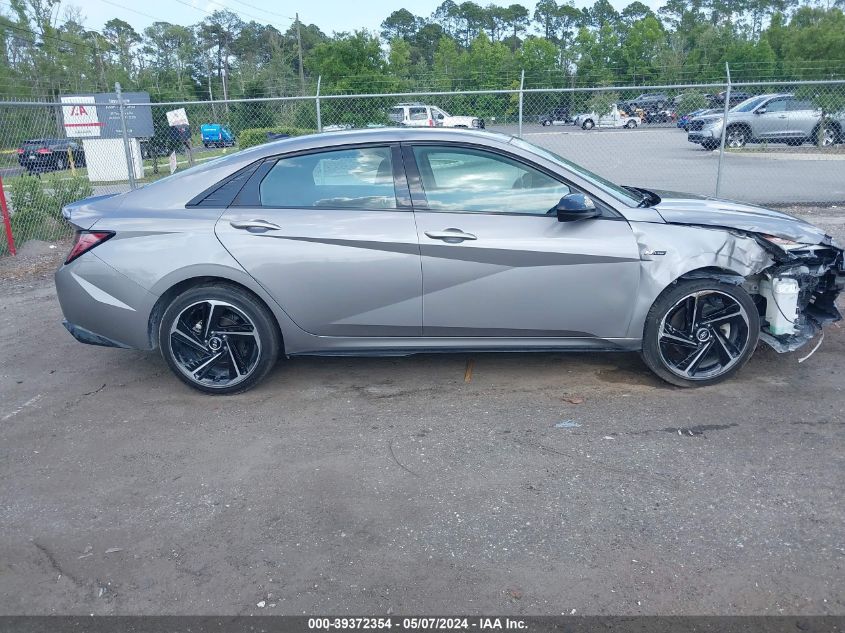 2022 HYUNDAI ELANTRA N LINE - KMHLR4AF3NU277816