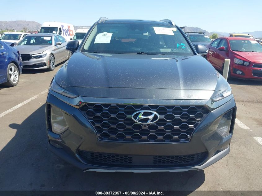 2020 Hyundai Santa Fe Limited VIN: 5NMS53ADXLH215287 Lot: 39372357