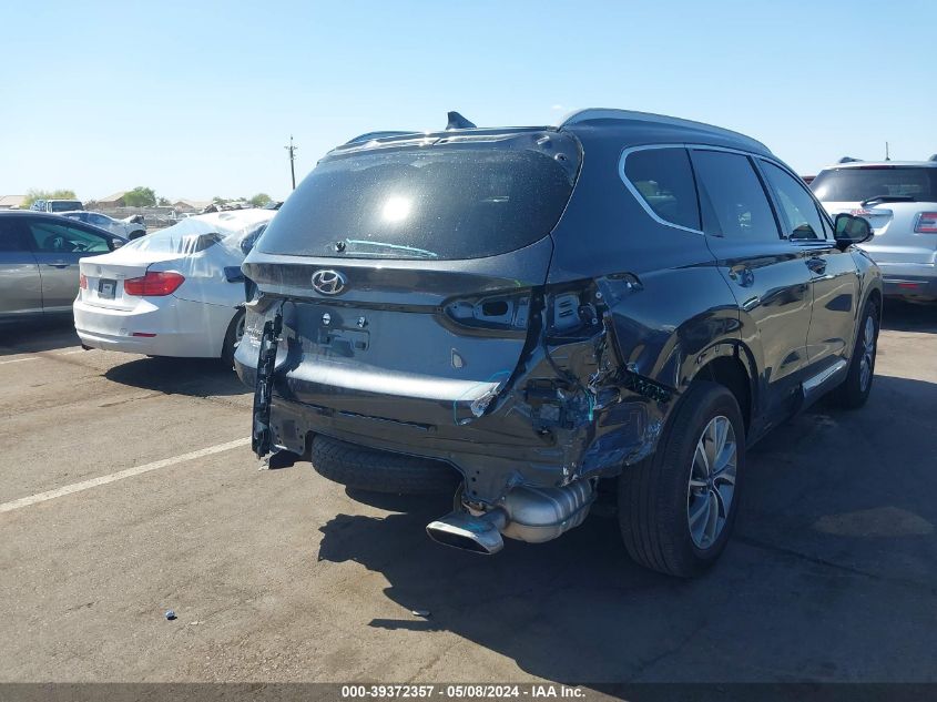 2020 Hyundai Santa Fe Limited VIN: 5NMS53ADXLH215287 Lot: 39372357