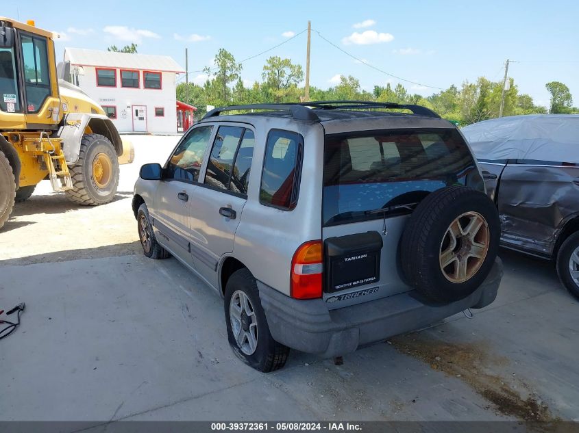 2002 Chevrolet Tracker Hard Top Base VIN: 2CNBE13C126921316 Lot: 39372361