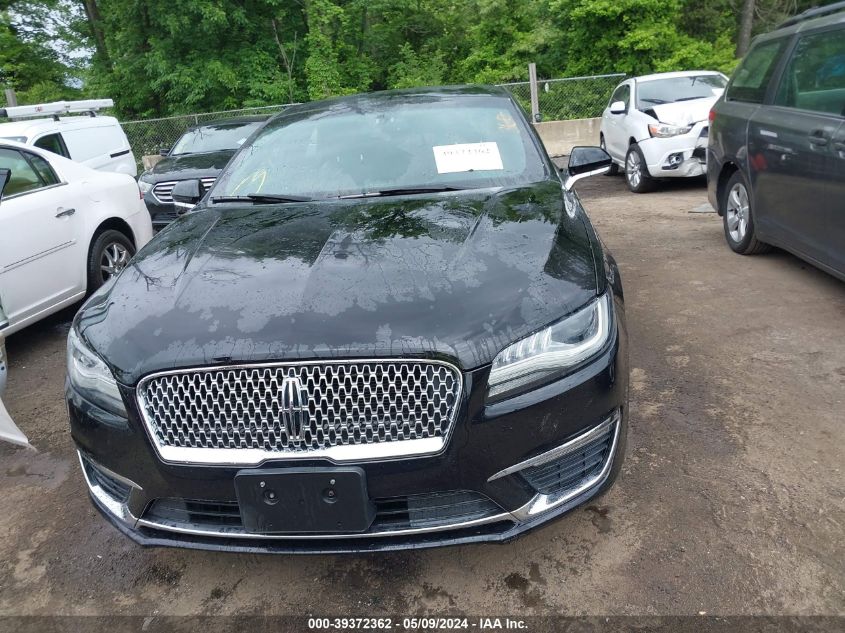 2017 Lincoln Mkz Select VIN: 3LN6L5D90HR614402 Lot: 39372362